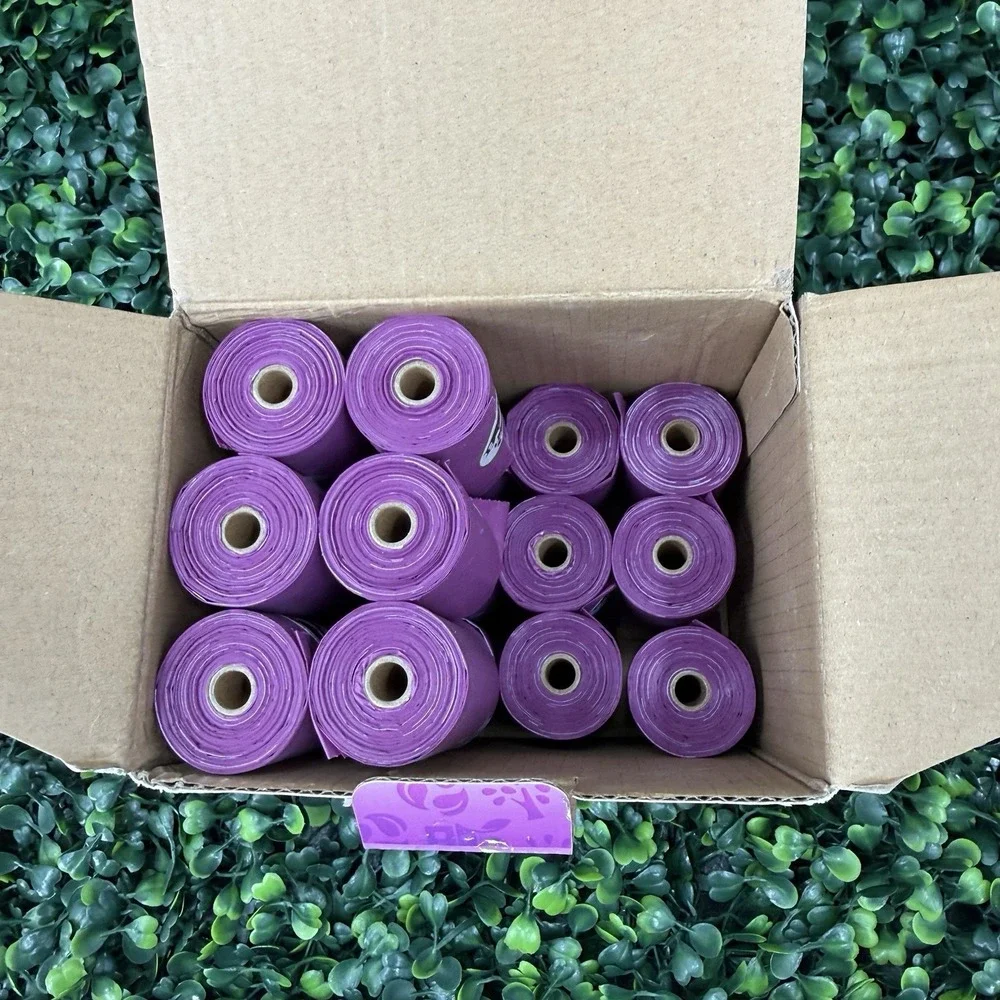 Pet n Pet 288 Dog Waste Bags 18 Rolls with Dispenser Lavender Scented Biobased‎